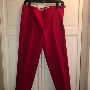 Red pants